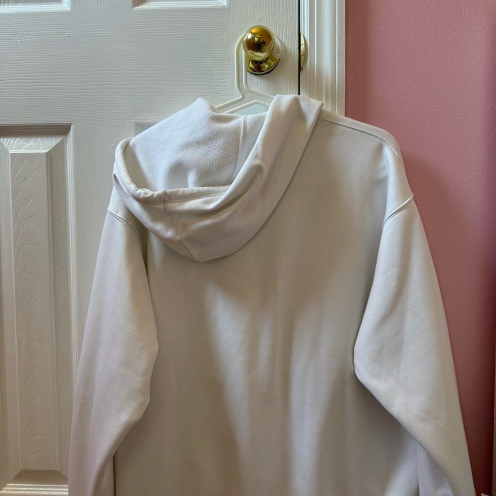 Nike Men's Classic White Hoodie - Picture 4 of 4